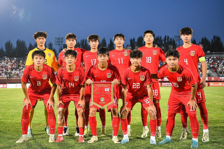 [图]和平杯-U16国足3-4韩国1胜1平1负收官c罗足球比赛完整版