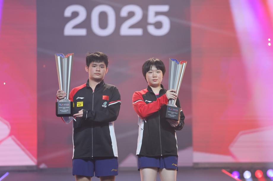 [图]WTT美国四项冠军-林诗栋/蒯曼3-0韩国组合夺魁  乒乓球十六绝招