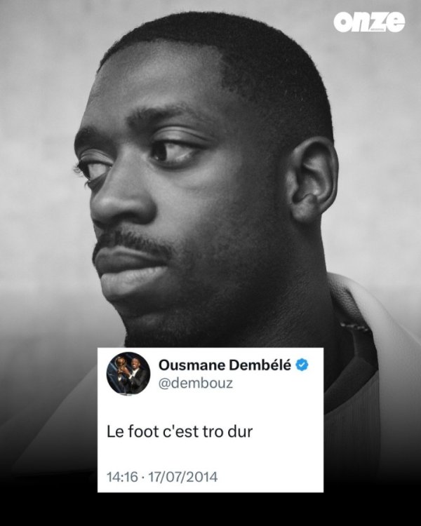 回旋镖打脸自己😂登贝莱2014年发文：古代足球    太难了