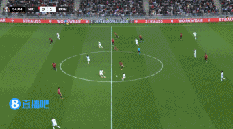 3分钟2球！齐米卡斯助功  曼奇尼凌空破门，罗马2-0领跑 