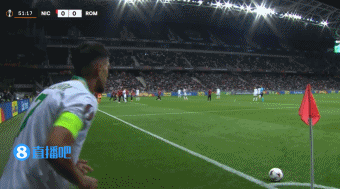 罗马1-0领跑  尼斯！恩迪卡顶球抢点破门，佩莱格里尼助功